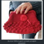 Burslu Çanta Kırmızı - Görsel 2