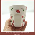 Dekorlu Latte Bardağı - Görsel 2