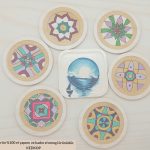 MANDALA AHŞAP BARDAK ALTLIĞI