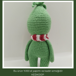 Amigurumi Ünlüler Serisi (Grinch) - Görsel 3