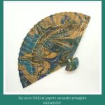 Ebru Desenli Yelpaze - Görsel 4