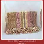 Kağıt İp Clutch Çanta - Görsel 4