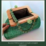 Ahşap Burslu Çanta - Görsel 3