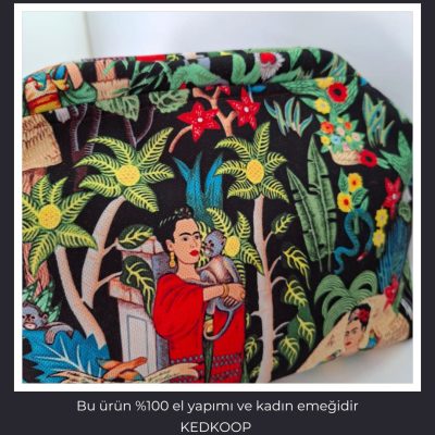 Burslu Koton Çanta
