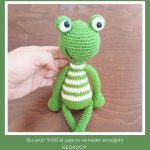 Kurbağa Amigurumi - Görsel 3