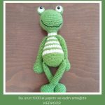 Kurbağa Amigurumi - Görsel 2