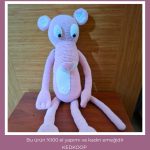amigurimi pembe panter - Görsel 2