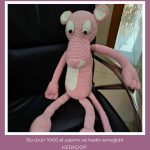 amigurimi pembe panter - Görsel 3