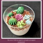 kokulu kavanoz mum (kaktüs) - Görsel 2