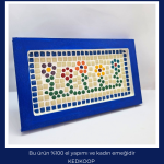 Papatyalı Mozaik Sunum Tabağı - Görsel 2